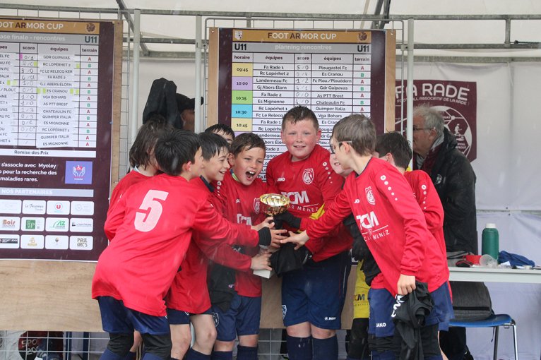 À L’Hôpital-Camfrout, le Football associatif de la Rade a lancé son premier Foot Armor Cup